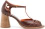 Sarah Chofakian leather Manchester sandals Brown - Thumbnail 1