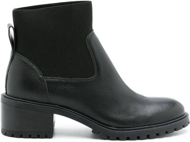 Sarah Chofakian leather Melrose boots Black