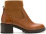 Sarah Chofakian leather Melrose boots Brown - Thumbnail 1