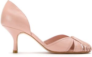 Sarah Chofakian leather pumps Pink