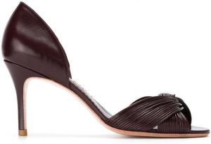 Sarah Chofakian leather sandals Brown