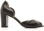 Sarah Chofakian Léger 75mm leather pumps Black - Thumbnail 1