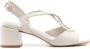 Sarah Chofakian Liane 45mm slingback sandals White - Thumbnail 1