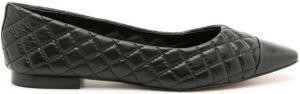 Sarah Chofakian Maddox quilted ballerina shoes Blue