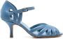 Sarah Chofakian Marcel 65mm cut-out sandals Blue - Thumbnail 1
