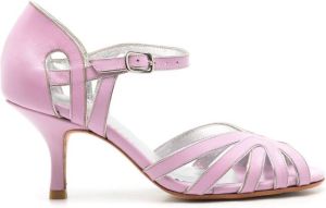 Sarah Chofakian Marcel leather sandals Pink