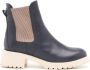 Sarah Chofakian Mirre leather ankle boots Blue - Thumbnail 1