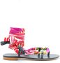 Sarah Chofakian Ocean flat sandals Blue - Thumbnail 1