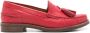 Sarah Chofakian Rive Droit leather loafers Red - Thumbnail 1