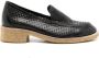 Sarah Chofakian Ronnie perforated loafers Black - Thumbnail 1