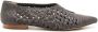 Sarah Chofakian Sapatilha Mykonos woven ballerina shoes Grey - Thumbnail 1
