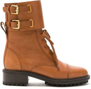 Sarah Chofakian Sarah leather boots Brown
