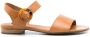 Sarah Chofakian Sta Monica leather sandals Brown - Thumbnail 1