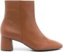 Sarah Chofakian Torquay leather boots Brown - Thumbnail 1