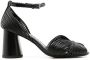 Sarah Chofakian Twiggy thin-straps sandals Black - Thumbnail 1