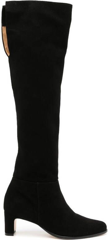 Sarah Chofakian Versalhes long boots Black