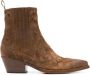 Sartore 60mm suede boots Brown - Thumbnail 1