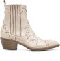 Sartore 65mm leather boots Neutrals - Thumbnail 1