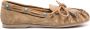 Sartore Softy Caramel suede loafers Brown - Thumbnail 1
