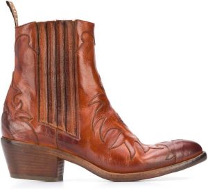 Sartore Western ankle boots Brown
