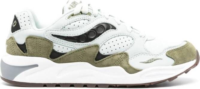 Saucony Grid Shadow 2 panelled sneakers Green