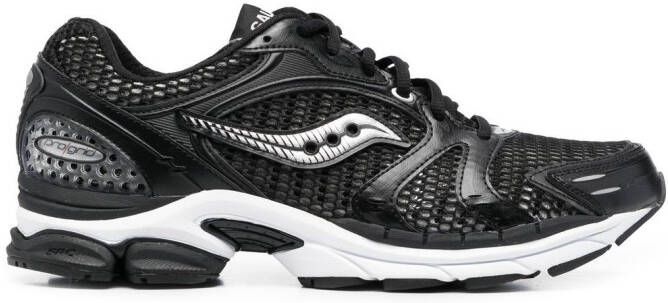 Saucony mesh-panel sneakers Black