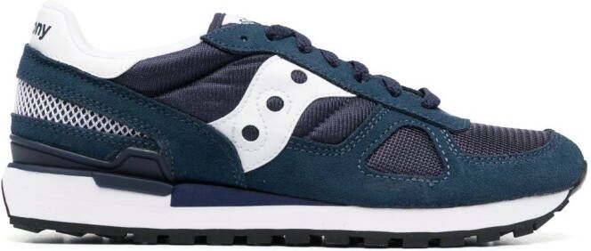 Saucony panelled low-top sneakers Blue