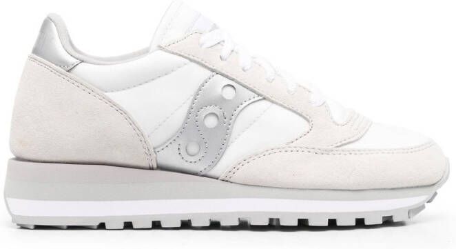 Saucony panelled low-top sneakers White