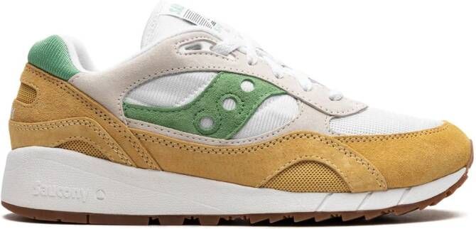 Saucony Shadow 6000 "White Yellow Green" sneakers