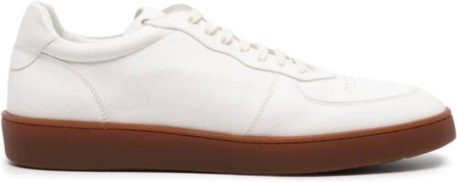 Scarosso Agostino leather sneakers White