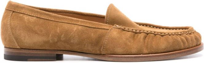 Scarosso Alain suede loafers Brown