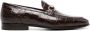 Scarosso Alessandra leather loafers Brown - Thumbnail 1
