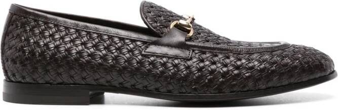 Scarosso Alessandro leather loafers Brown