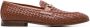 Scarosso Alessandro woven leather loafers Brown - Thumbnail 1