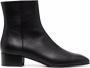 Scarosso Ambra leather ankle boots Black - Thumbnail 1