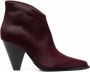 Scarosso Angy pointed-toe boots Red - Thumbnail 1