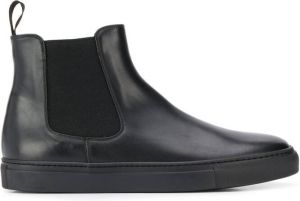 Scarosso Tommaso leather Chelsea boots Black