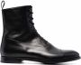 Scarosso Archie lace-up boots Black - Thumbnail 1