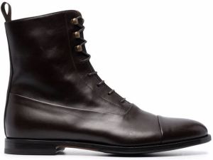 Scarosso Archie lace-up boots Brown