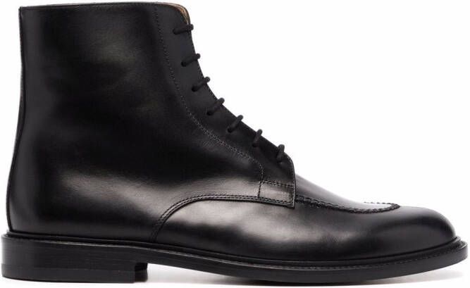Scarosso Ben lace-up boots Black