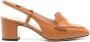 Scarosso Bianca 60mm leather pumps Brown - Thumbnail 1