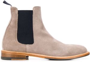 Scarosso Chelsea colour-block boots Grey