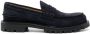 Scarosso chunky-soled suede loafers Blue - Thumbnail 1