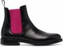 Scarosso Claudia colour-block ankle boots Black - Thumbnail 1