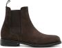Scarosso Claudia suede chelsea boots Brown - Thumbnail 1