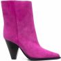 Scarosso Emily suede boots Pink - Thumbnail 1