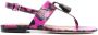 Scarosso Emma snakeskin-effect sandals Pink - Thumbnail 1