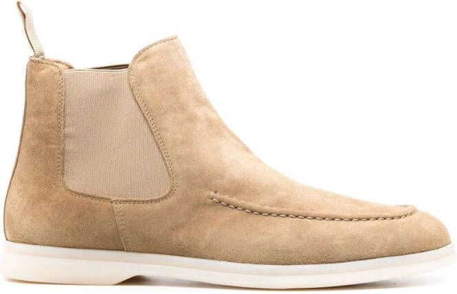 Scarosso Eugenia suede ankle boots Neutrals