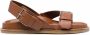 Scarosso Hailey buckled sandals Brown - Thumbnail 1