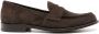 Scarosso Harper suede penny loafers Brown - Thumbnail 1